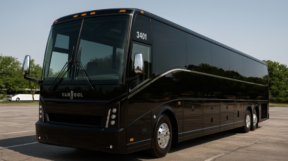 connecticut government and military charter bus rental